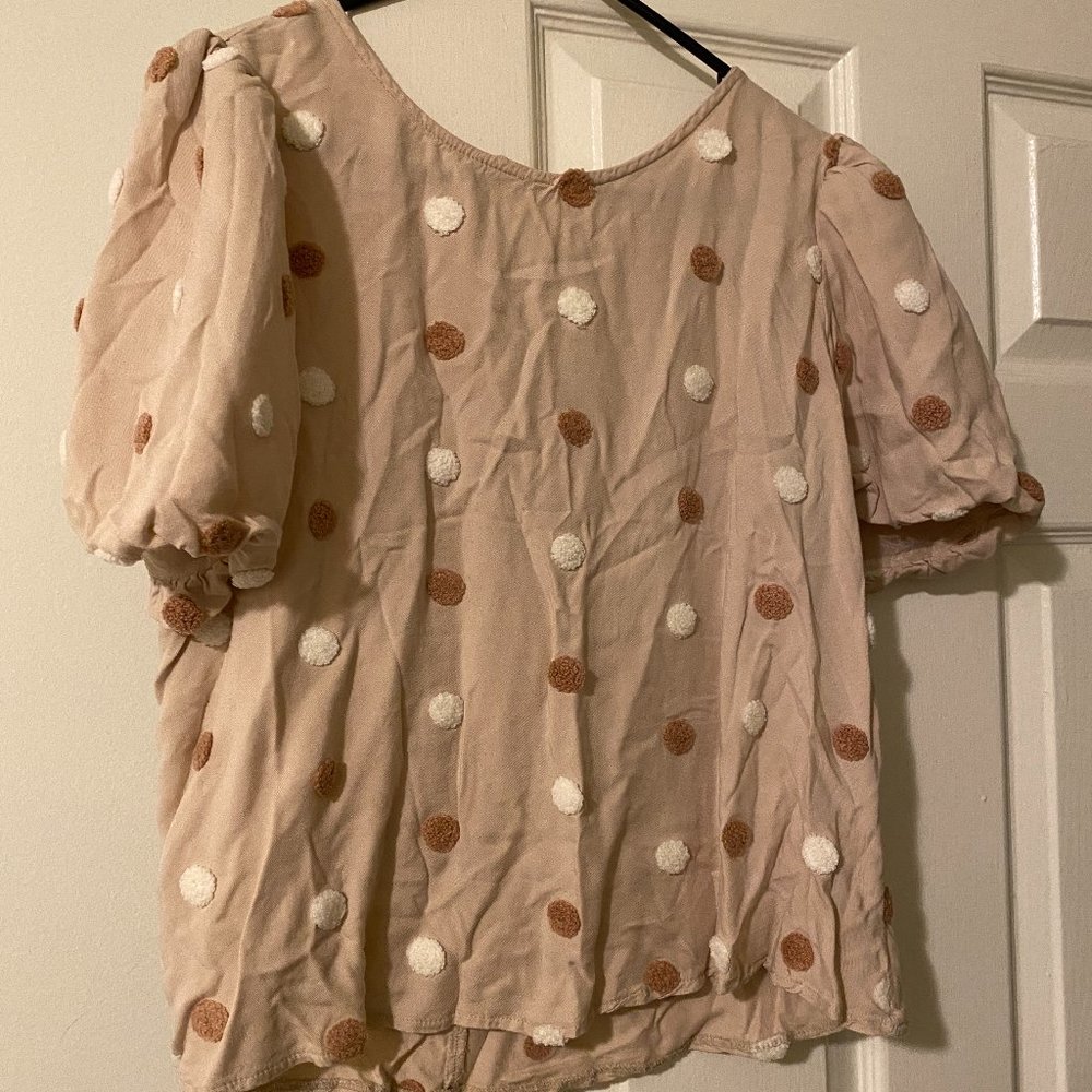 Mine Polka Dot Top